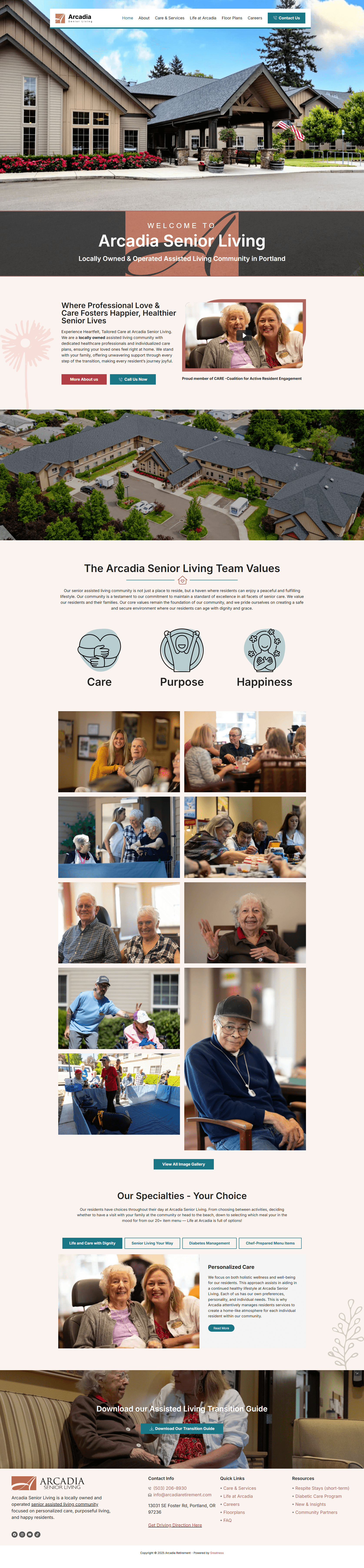 Arcadia Senior Living